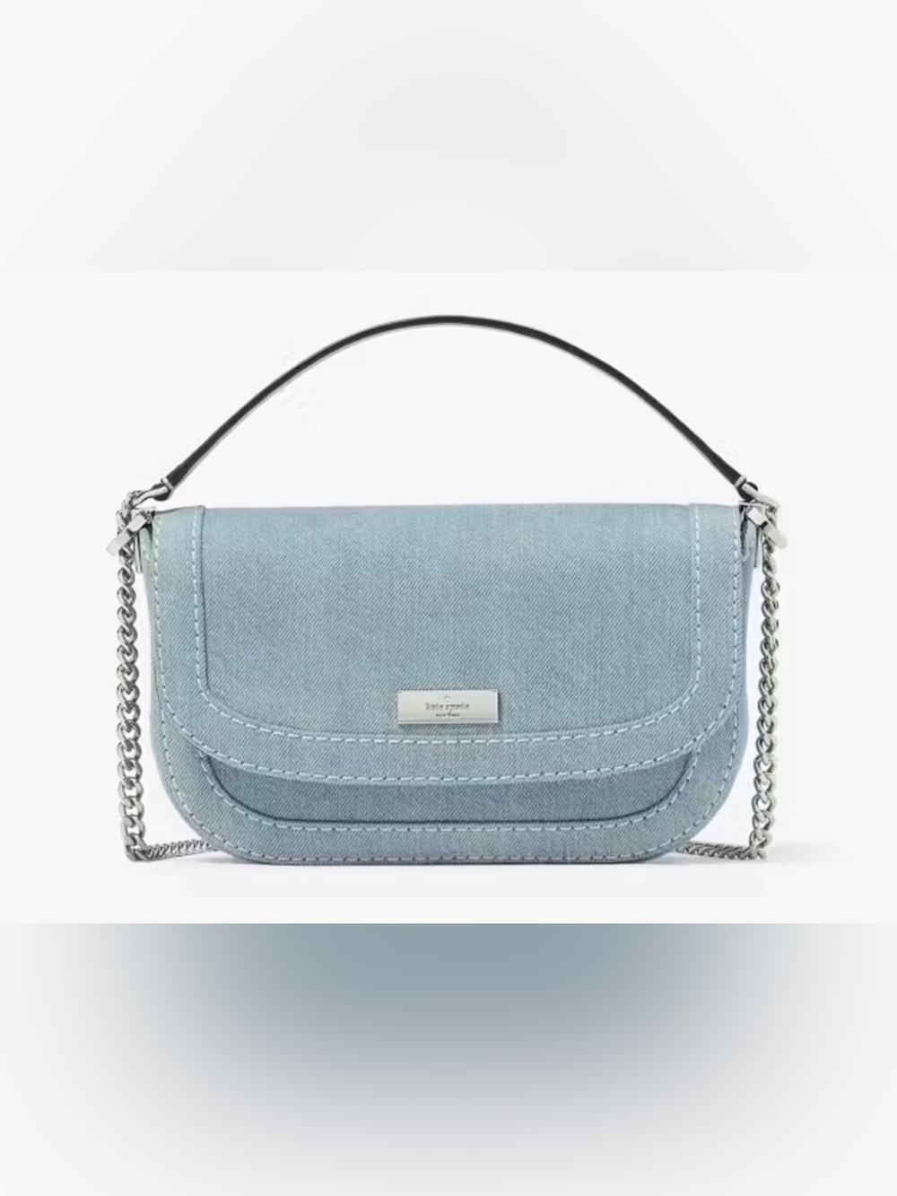 Kate Spade New York ♠️ Krista Denim Top-Handle Crossbody Bag NWOT 🌟